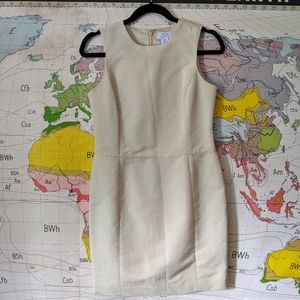 Anne Taylor Loft Mini Creme Dress